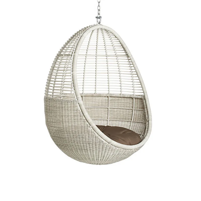 Indoor lazy balcony bed and breakfast INS Fengto waterproof sun protection creative courtyard egg shell hanging chair