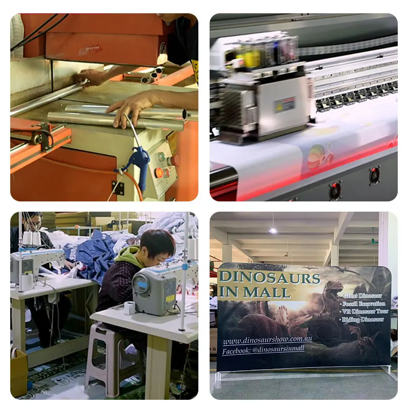 Рекламный стенд для выставки портативный 8 футов 10 12 прямая стенка растягивающаяся ткань баннер дисплей