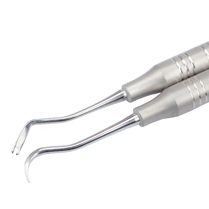 Stainless Steel Multi-functional Dental Orthodontic Double Tips Lingual Tucker For Orthodontic Brackets Instrument