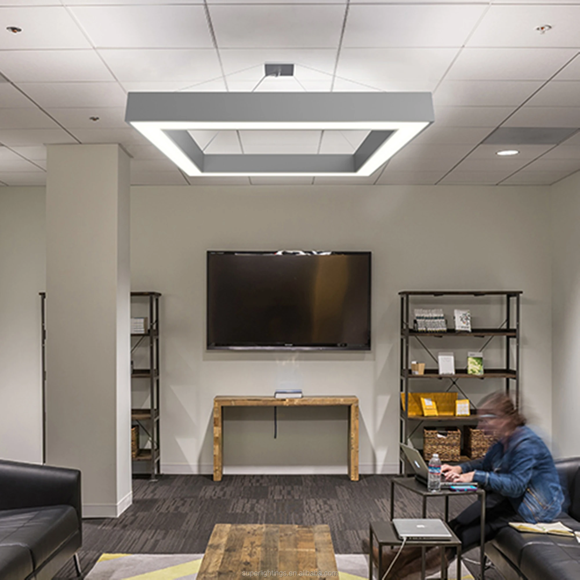 design set for dining room chandelier home lighting cord modern lighting fixture pendent office led light linear