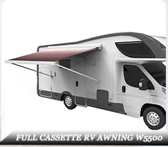 manual control  camping canopy motorhome RV camping awning