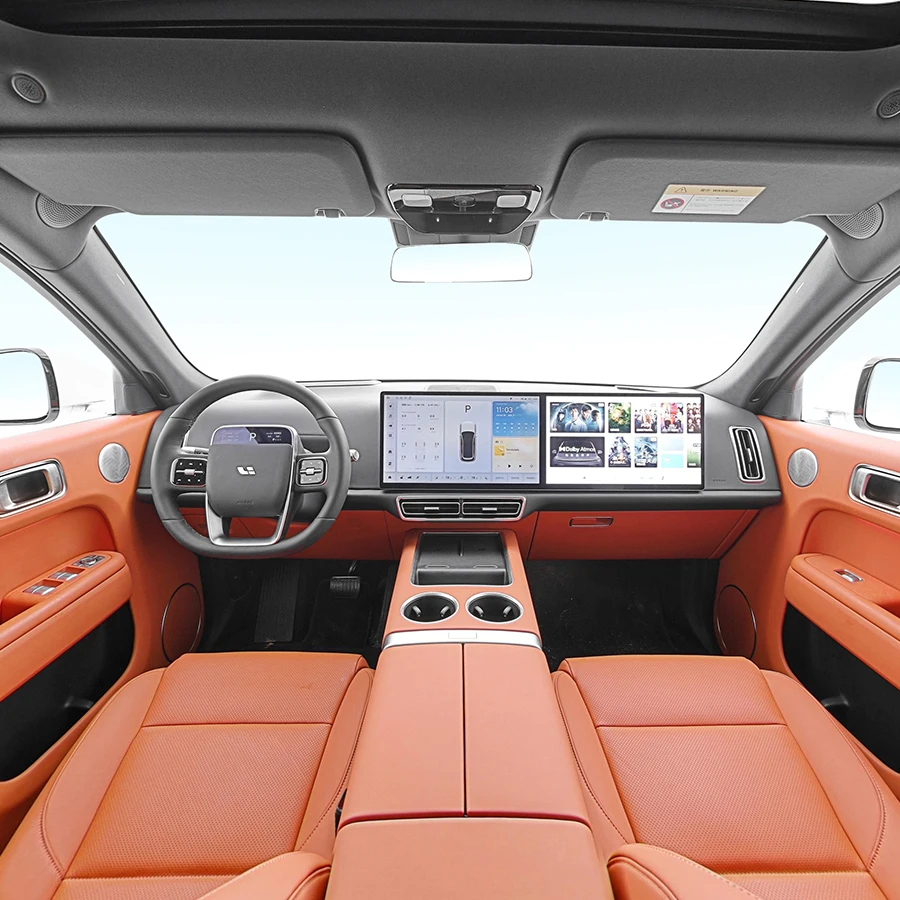 Hot-saling Chinese Brand Lixiang L7 Max Auto 4x4 210km Range Luxury EREV Car Hybrid New Energy Vehicle Li L7 Pro