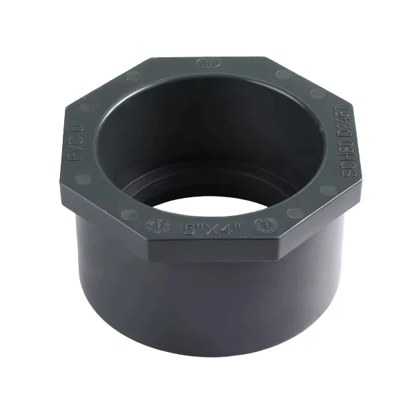 High pressure PVC/UPVC/CPVC/Pressure Pipe fittings SCH80 JIS DIN UPVC reducer bushing