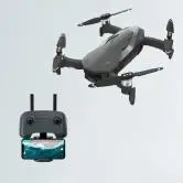 FUNSNAP DIVA 4K HD Professional Drone Aerial Camera 30 Mis Folding Outdoor Small Anti - shake quadcopter drone Single battery