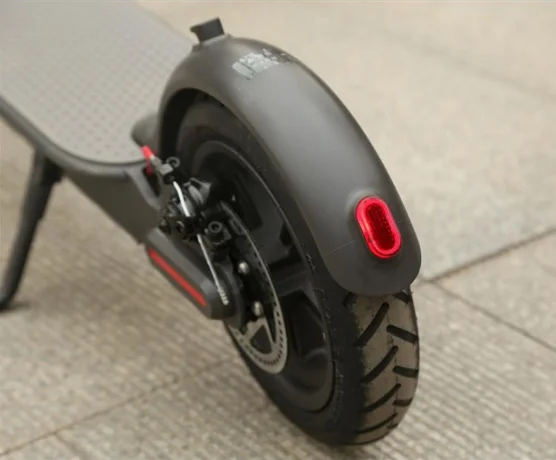 Scooter Parts Rear Fender Rear Mudguard for Xiaomi M365 Electric Scooter Rear Fender+hook+rear Light Replacement Parts
