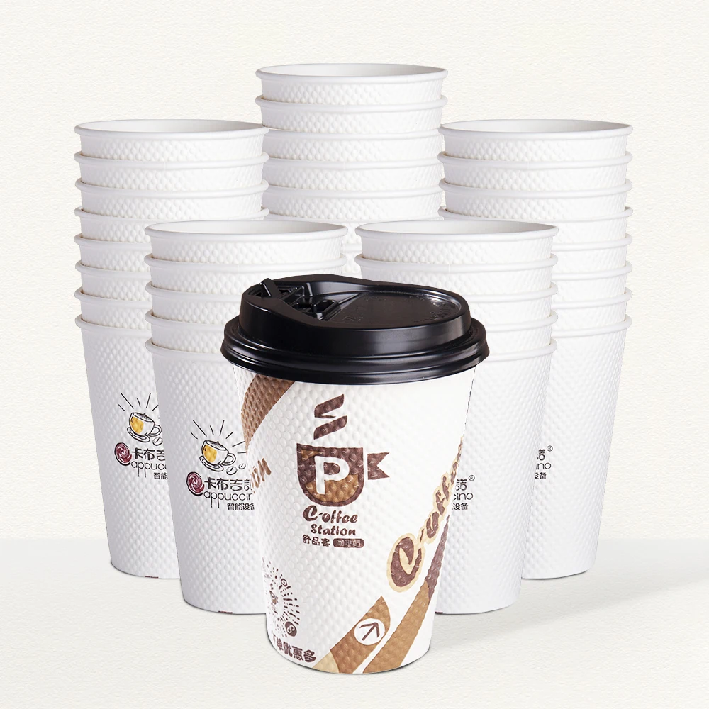 Fir Hot Beverages Wholesale Milkshake New Standard Europe Thermochromic Drinking 16Oz Design Paper Cup