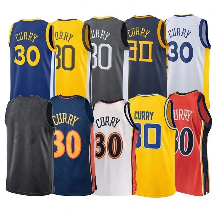 Customized Best Quality Stitched Stephen Curry Jerseys