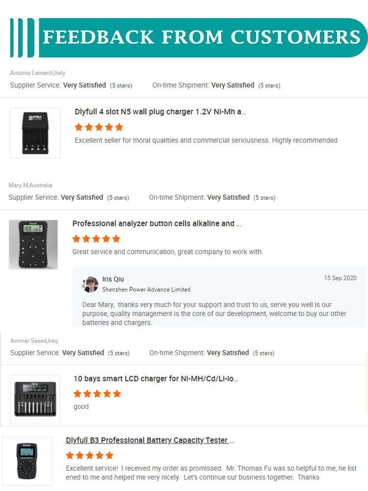 7 customer feedback