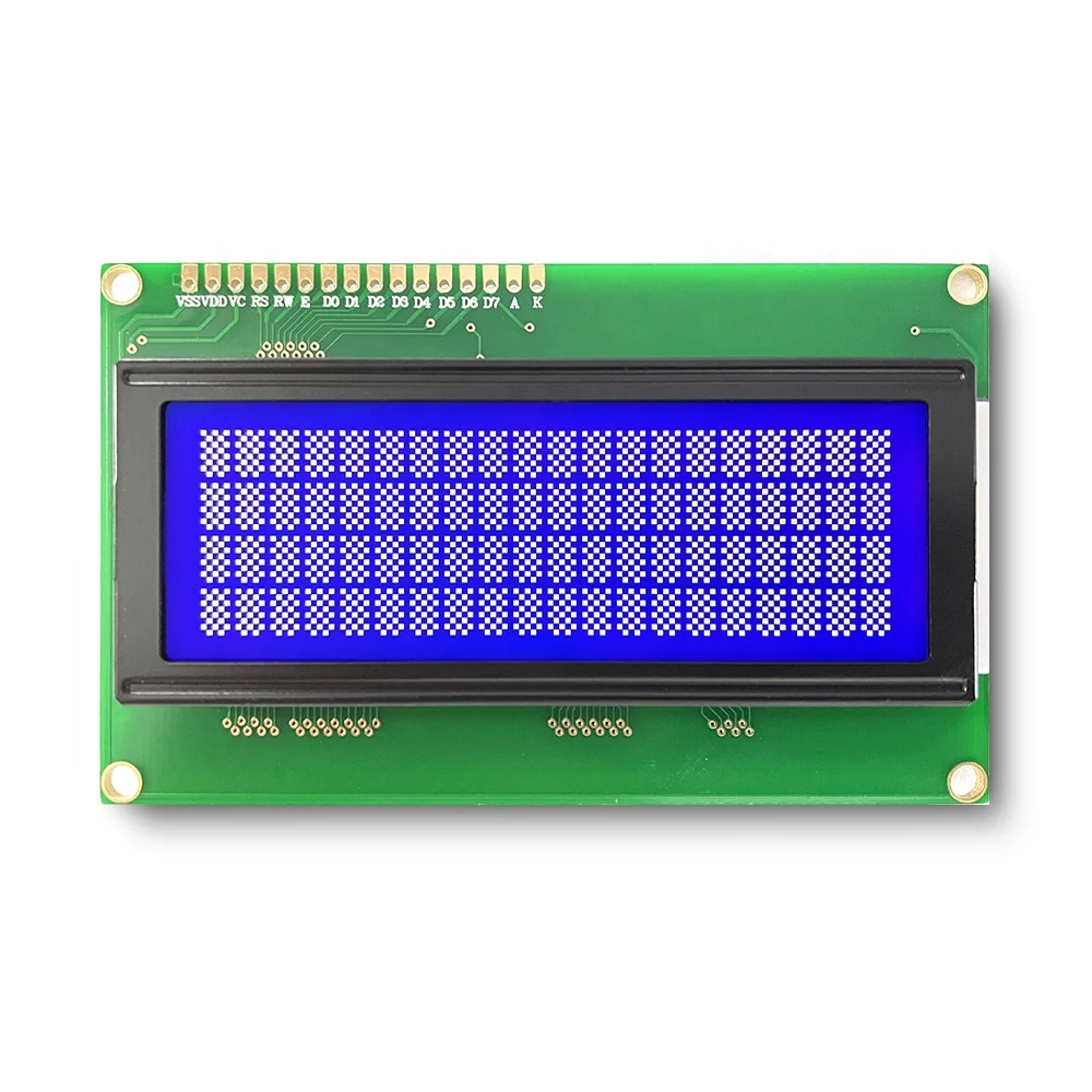 16 контактный кабель 20x4 SPI/I2C/параллельный интерфейс персонажа 2004 Монохромный