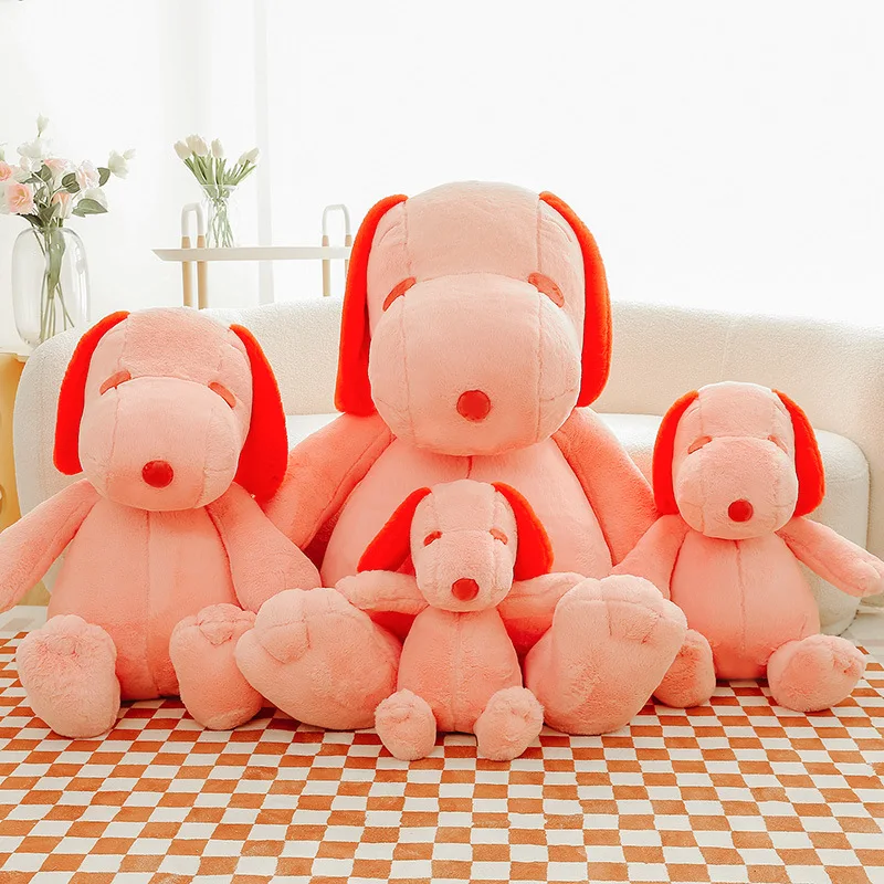 Wholesale Plush Toy Hug Sleeping Bunny Doll Hot Sale Japan Custom Inflatable Pink Snoopys Lovely Christmas Stuffed Peluches Toys