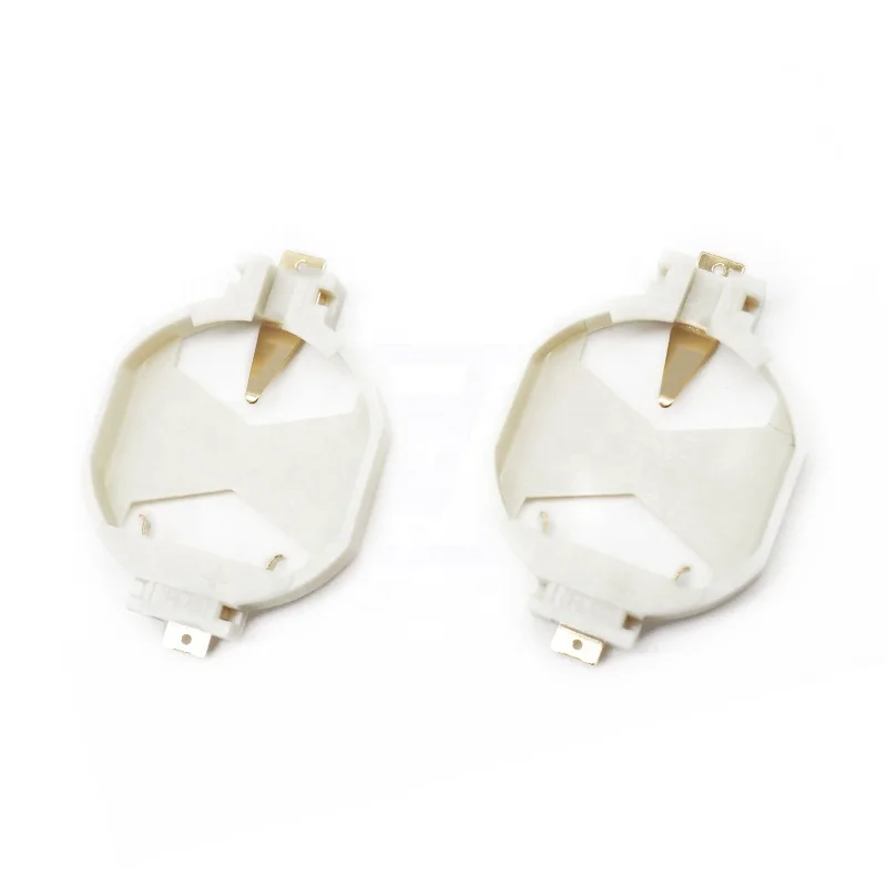 Gold Plating and Ni Under-Plating CR2032 Battery Holder Button Battery Holder