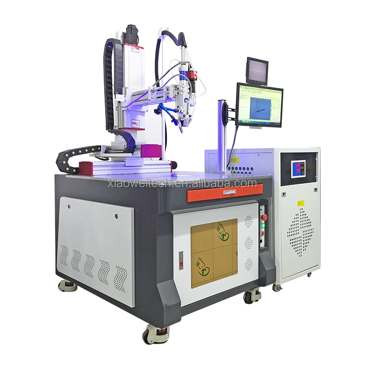 1500W Laser Welder Machine Fiber Laser Cutting Machine For 18650 Cells Welding