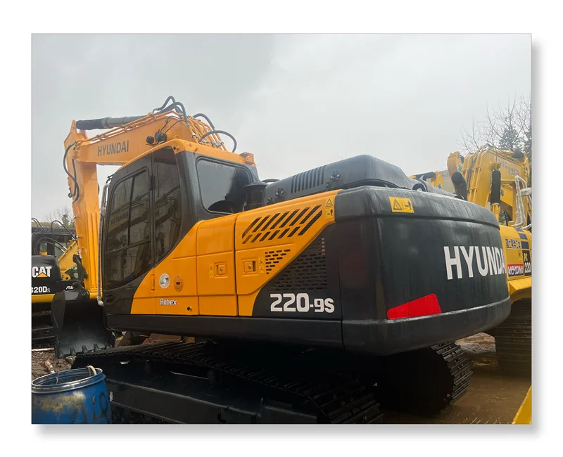 Used Hyundai 220-9 Excavator Heavy-Duty Korea Imported Robex Hyundai 220 220-9s 220LC-9s R220LC-9S Crawler Excavadora