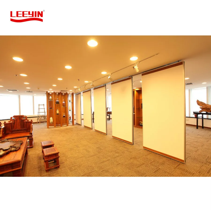 Customized Soundproof Partition Room Divider Door Movable Wall Office Partitions