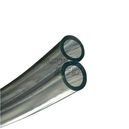 PVC Transparent Pareallel Tube, DEHP free, TDS available