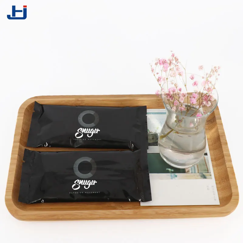 100%cotton individual custom print cleaning wet wipes