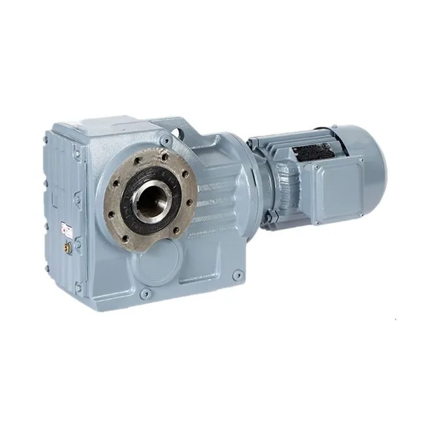 1500rpm K series bevel gearbox price helical gear box K37 bevel gearbox with triphasic engine