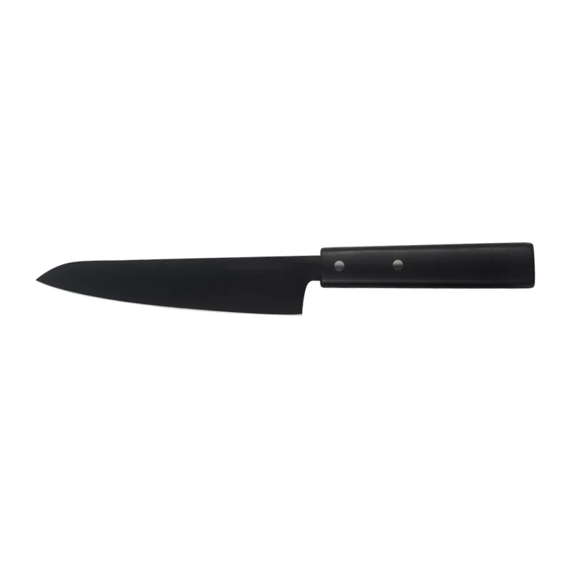3 piece Japanese style kitchen  knives cooking knife with non-stick coating
