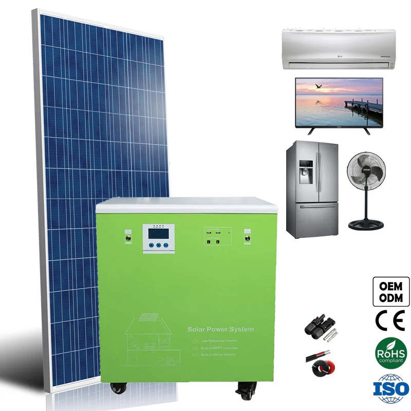 Chinese solar energy generator all-in-one solar system 6KW portable renewable energy products for whole house