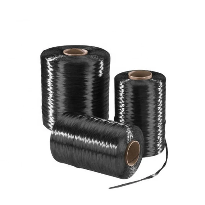 Chinese factory carbon fiber filament yarn 3k 6k 12k Carbon Fiber Yarn On Bobbins T300 T700 Carbon Fiber Yarn