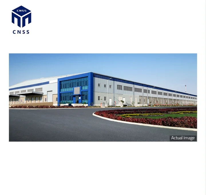 Modern Design Industrial Metal/Steel Structure Warehouse New Light Prefab Houses for Workshop and Store Use