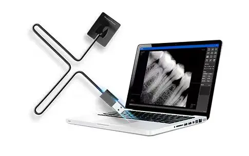 Portable intraoral X-ray sensor dental x ray machine with sensor