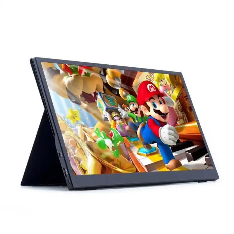 
15.6 inch Portable Monitor 1080p HDR IPS Gaming Monitor With USB Type C Mini for Phone Laptop Pc Xbox Ps4 