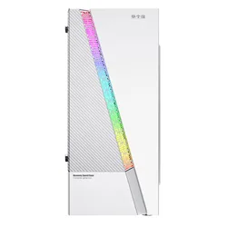 led light strip high quality mid tower customer OEM airflow/liquid cooler gaming computer case accessories