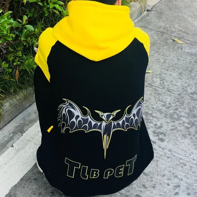 Pet Hoodie Cat Match Owner and Dog large Dog Pet bat Clothes Full Size