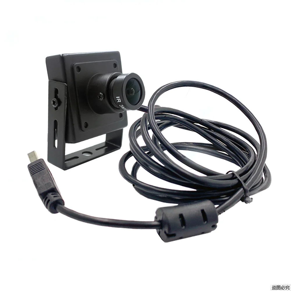 34*34mm 5.0MP 1/4' OV5640 CMOS 3.6/6/8/12/16mm Board Lens USB Camera ATM Kiosk High Pixel Fast Speed Small Micro Size