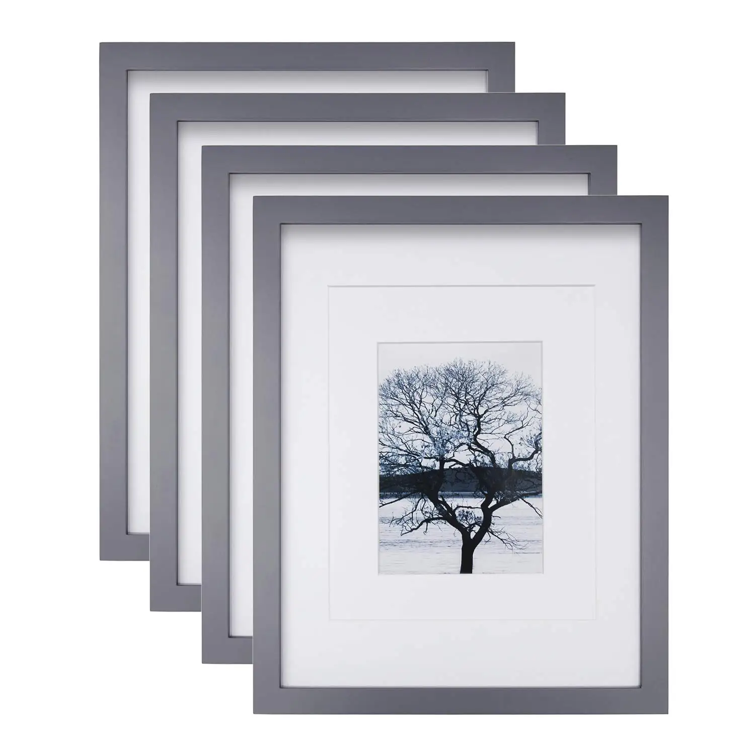High Quality Wood 4X6 8X10 11X14 16X20 Picture Frame ,Display Photo with Mat,Home Decor Wholesale Photo Picture Frame