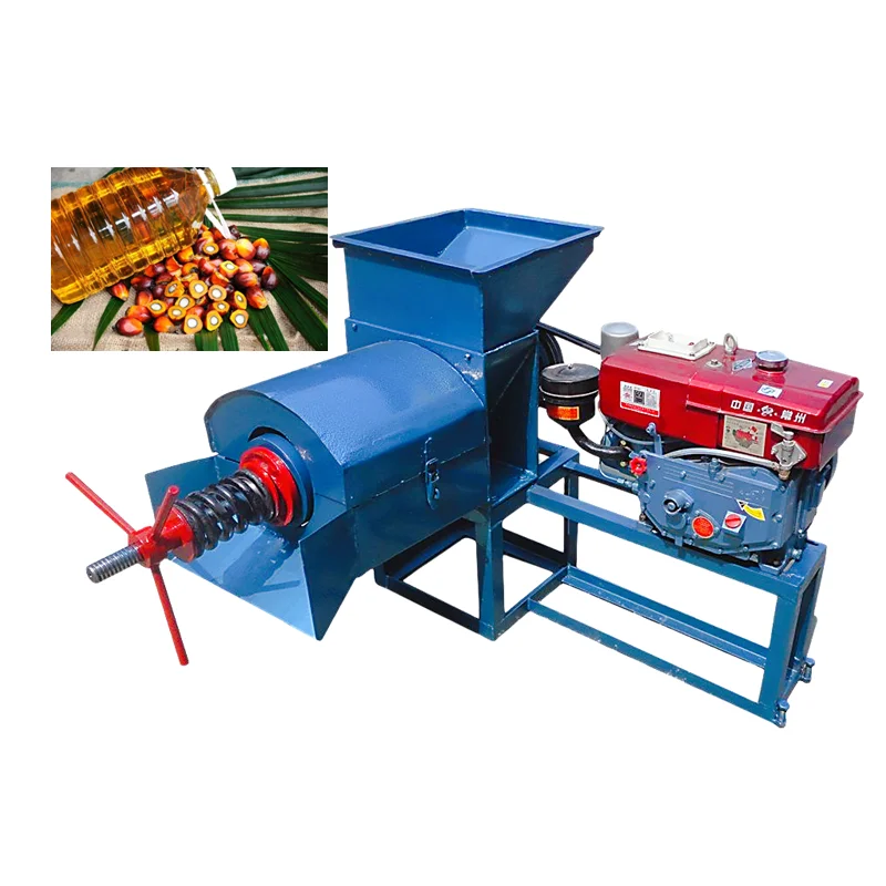 Easy to Operate Automatic Mini Fruit Production Line Palm Oil Press Machine for Wholesales