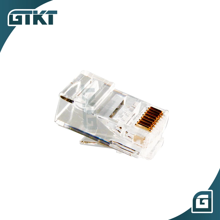  50 шт. в упаковке блок ethernet RJ45 разъем Cat5e 8P8C модульный кабеля UTP