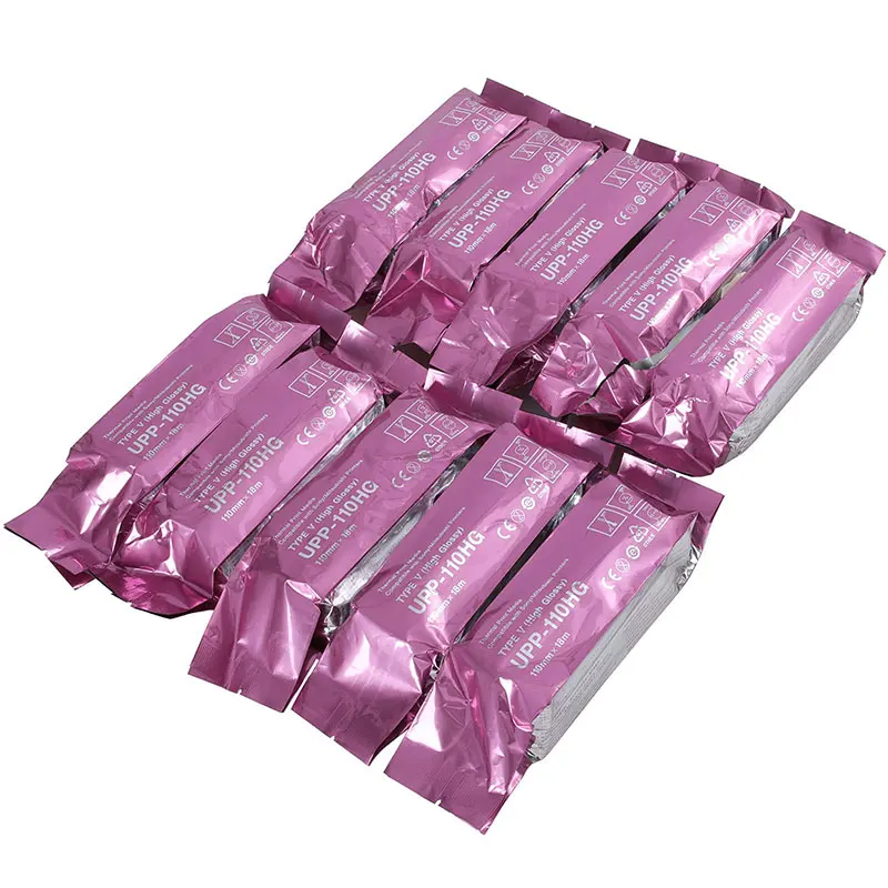 UPP110S Thermal Paper Rolls for Ultrasound Machine Ultrasound Paper Roll for sony Upp 110hg Thermal Paper Roll
