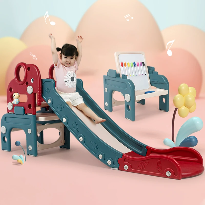 Plastic Slides for Kids Indoor Baby Play Set Slide Plastic Indoor Kids Cheap Kids Playground Slide Toddler Toy for Home