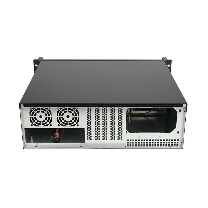 Short 3U Chassis Server Case 390mm Depth 3U Rackmount LCD Server Case For ITX System