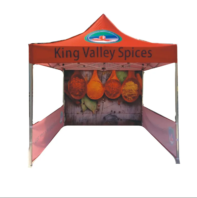 Wholesales Customized logo outdoor party thermal transfer other tent trade show cot tent