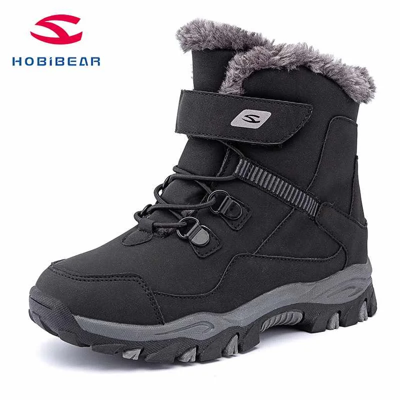 
Warm Boots For Girl Fashionable Design Casual Shoes With Cotton Lining Comfortable Wear Outdoor Kids Boots 
