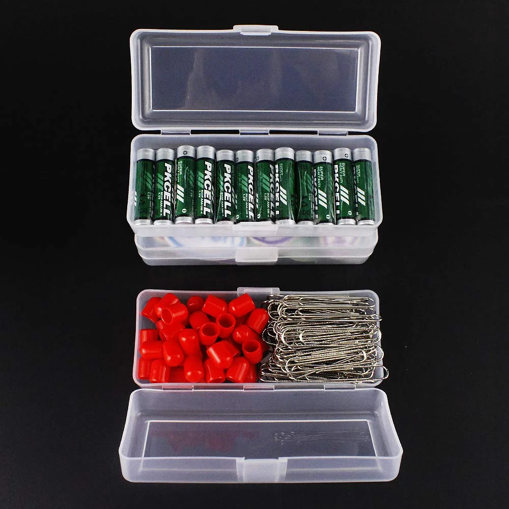 Rectangle Plastic Hardware Tool Accessories Storage Container Small Items Sundries Organizer Case