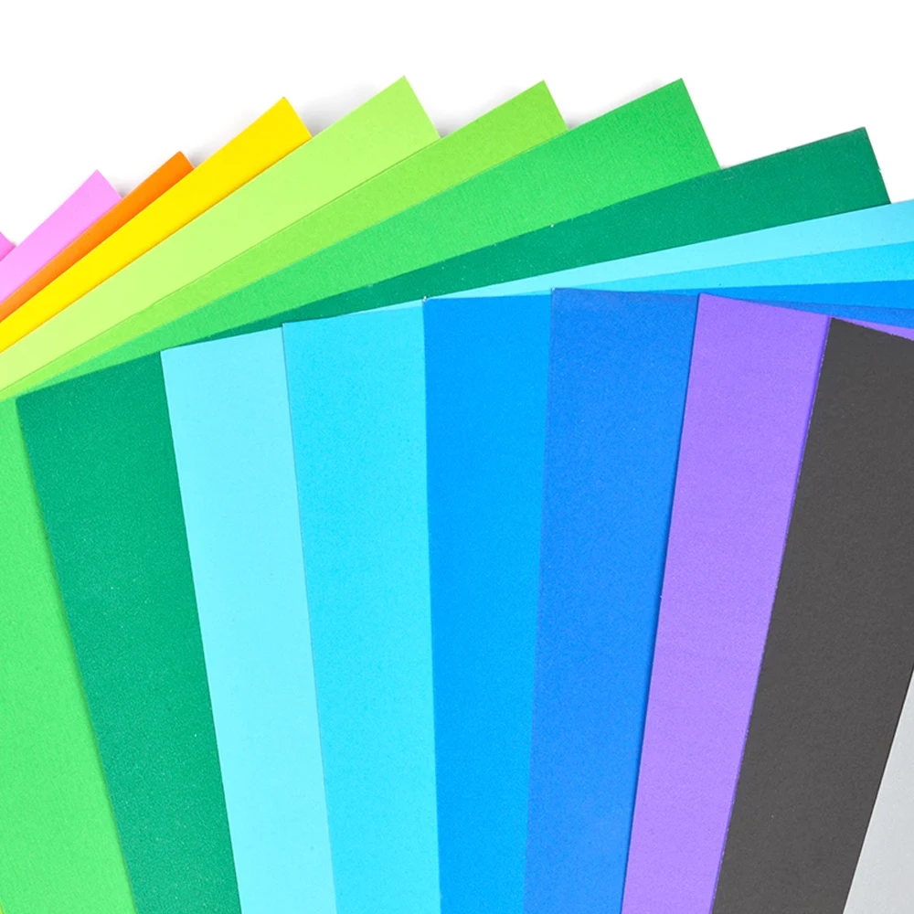 A4 80g Color Copy Paper children Cuttings painting handmade origami production materials DIY greeting card