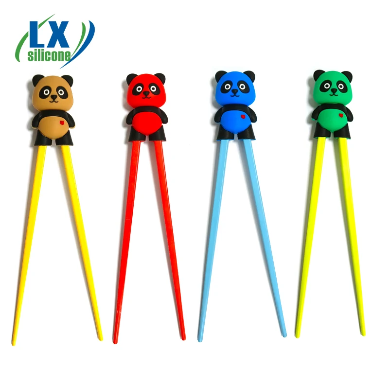 Custom Cute Panda Animal Cartoon Baby Training Chopstick