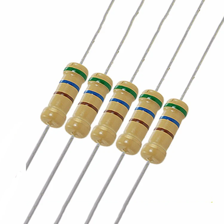 1/4w carbon film resistor bulk resistanc P 1000/bag 2.4R-4M7 ohm 5% Tolerance CP wire plug in carbon film resistor