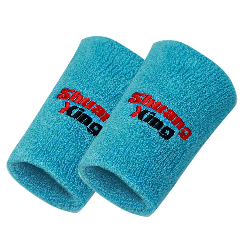 Custom Cotton Terry Cloth Sport Exercise Tennis Wrist Wristband Embroidery Sweatband
