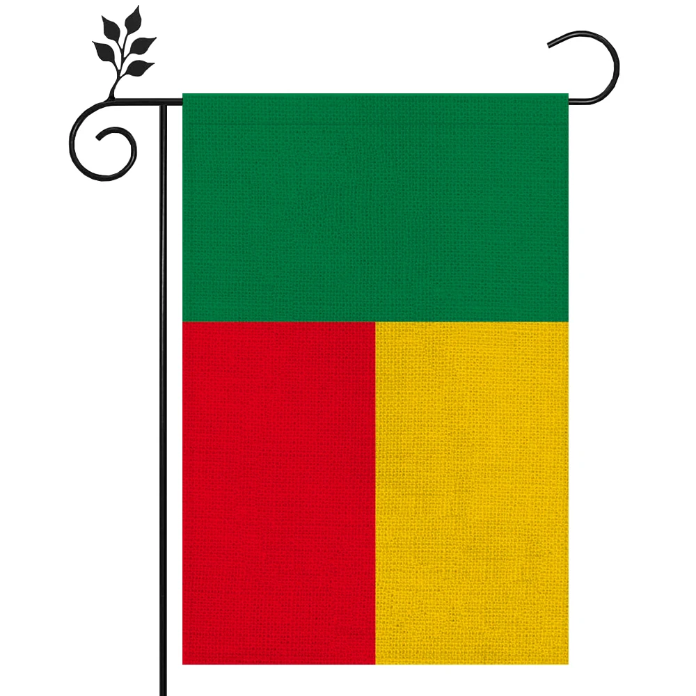 Benin Flag Outdoor High-quality Linen Material 12*18In More Styles For You To Choose From