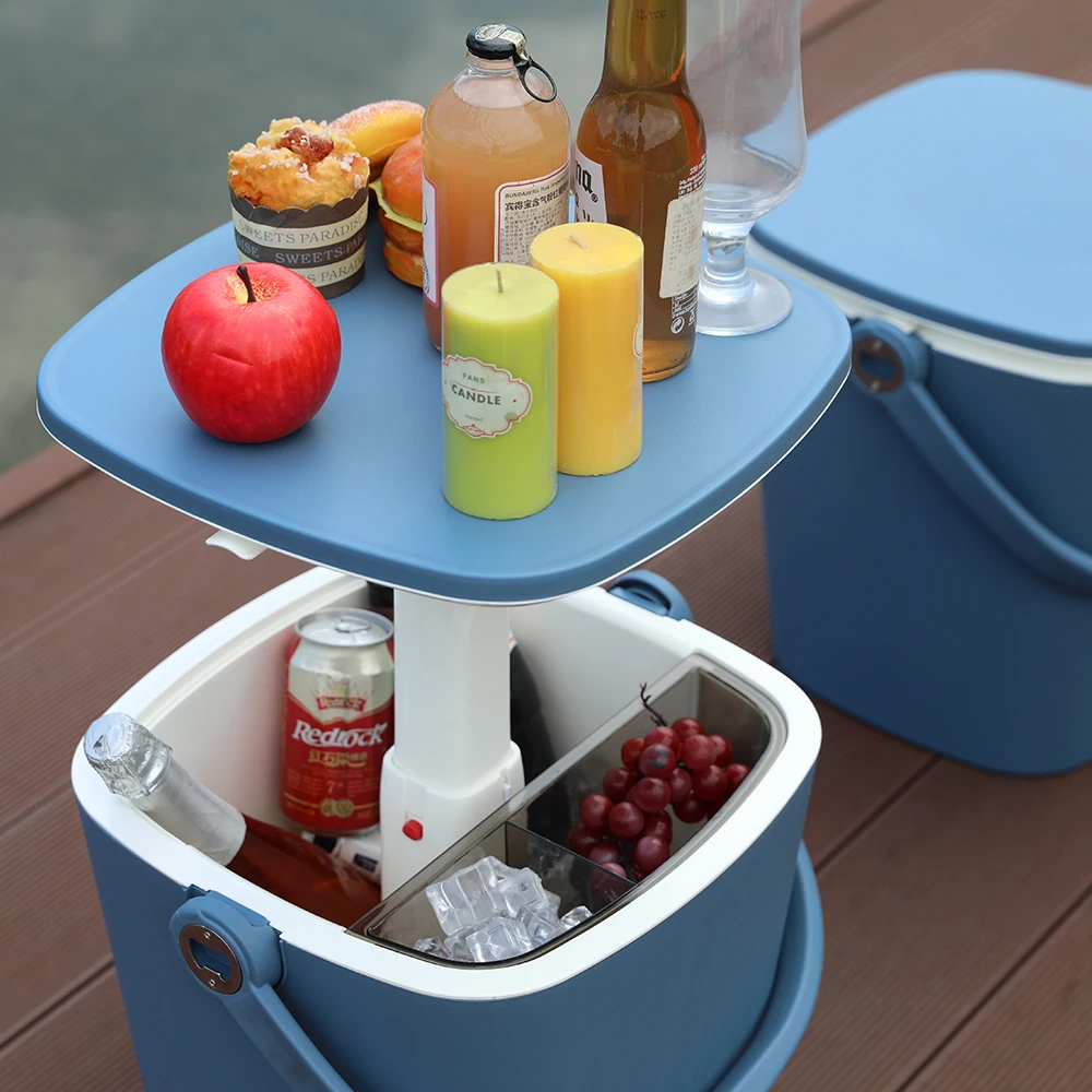 Patio Ice Cooler Portable Outdoor Garden Beach Drinks Bar
