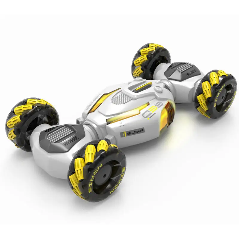 Good Looking High Speed Children Toys 3D Rotation Twist Climbing Stunt Drifting Car With Hand Sensor And Controller
