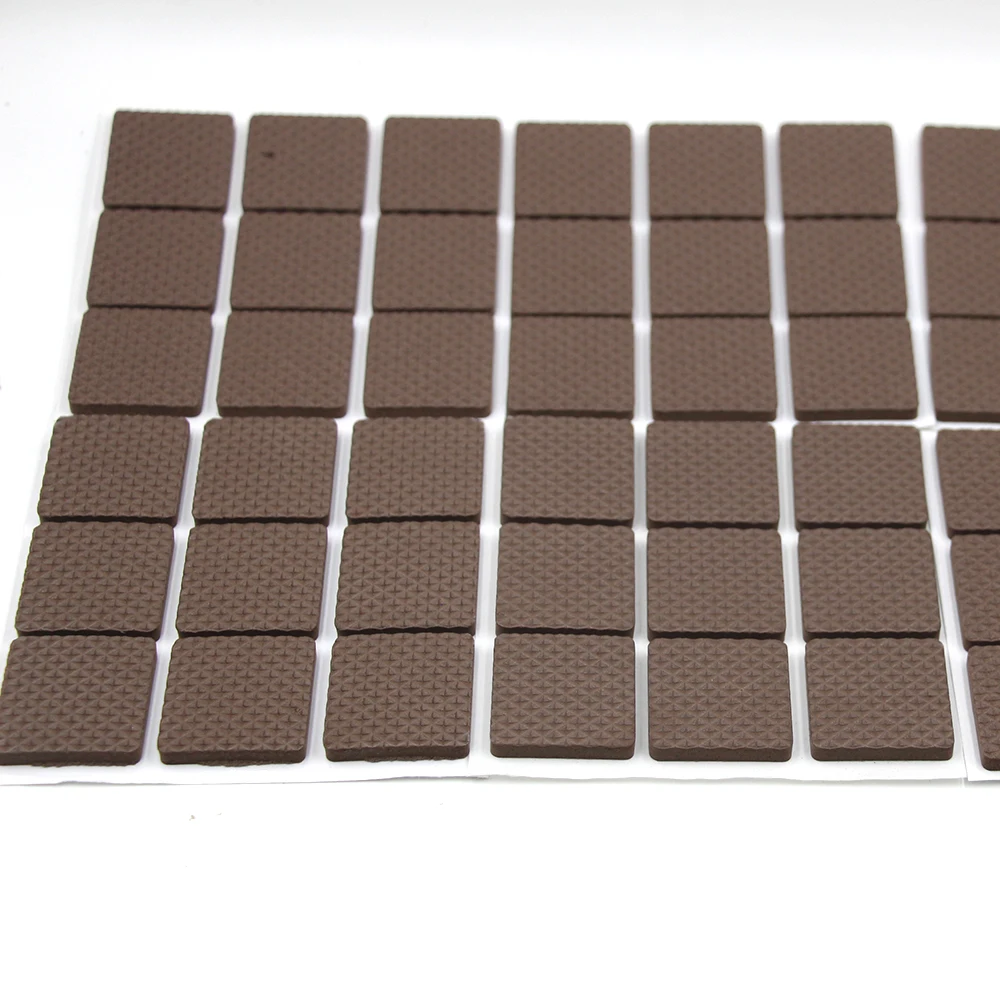 Quanjia Gridded EVA Self-Adhesive Rubber Bumper Pad For Furniture/Anti-Slip Rubber Foot Pads/EVA Noise Dampening Buffer Pad
