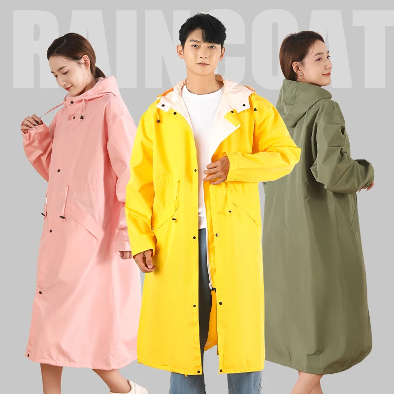 Fashion Poncho Raincoat Raincoats for Adults Waterproof Printed Customized Logo Korea Raincoats