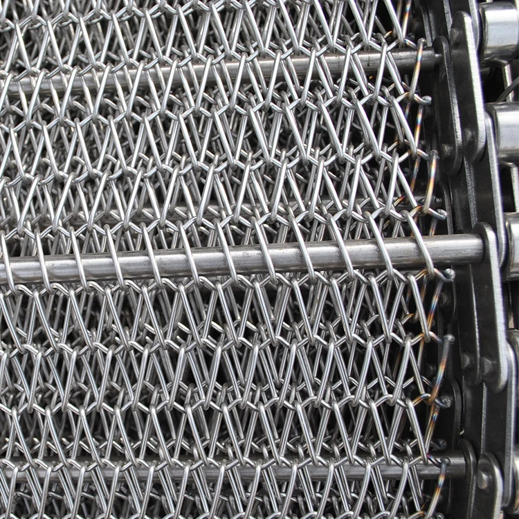 Stable Operation Stainless Steel Industrial Conveyor Metal Belt Cheap Conveyor Support
