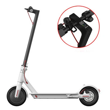 Hot selling 8.5inch Pneumatic Tires LCD display 350w Portable Folding Commuting Electric Scooter for Adults